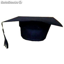 Sombrero o birrete de graduado Infantil - Adulto ajustable