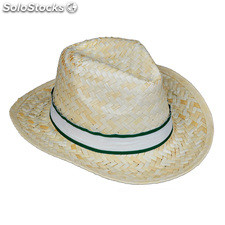 Sombrero paja ala corta sin cinta