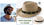 Sombrero paja con cinta personalizada incluida - 1