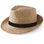 Sombrero paja tirolés con cinta grabada 1 color - Foto 2