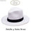 Sombrero Panamá Blanco. Sombreros Baratos Hombre Boda - Foto 3