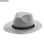 Sombrero sintético con cinta interior - 1