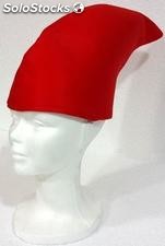 Sombrero tela enanito rojo