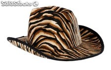 Sombrero vaquero cebra