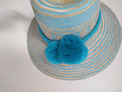 Sombreros en paja, sombreros colombianos, sombreros wayuu, - Foto 3