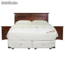 Sommiers cic Box Spring 2 pl. base dividida Allegro + Textil + Muebles Stanford