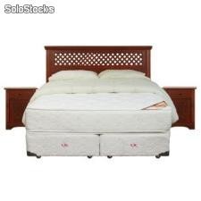 Sommiers cic Box Spring King Allegro + Textil + Muebles Florencia