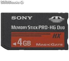 Sony Cartão de memória Memory Stick PRO-HG Duo HX 4 GB