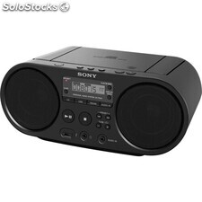 Sony CD-Radio dab+, ukw aux, CD, usb schwarz - ZSPS55B.ced