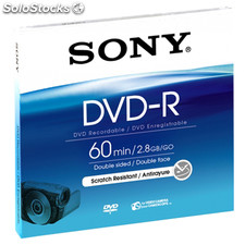 Sony DVD-r 8cm 60Min/2x Jewelcase (5 Disc) Double Sided DMR60A