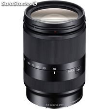 Sony e 18-200mm f / 3,5-6,3 oss lente le para nex Cámara SEL18200LE (Negro)