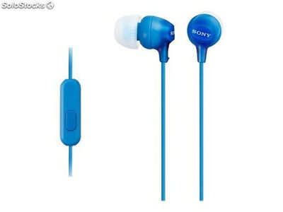 Sony mdr-EX15APLI Earphones with microfone Blau MDREX15APLI.CE7