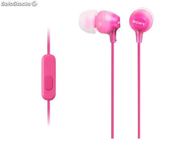 Sony mdr-EX15APPI Earphones with microfone Pink MDREX15APPI.CE7