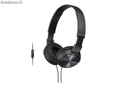Sony mdr-ZX310APB zx Series headphones with microfone Black MDRZX310APB.CE7