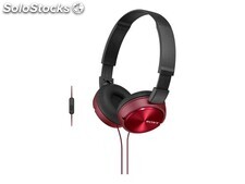 Sony mdr-ZX310R Headphones full size Rot MDRZX310R.ae