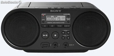 Sony Radio CD player FM usb schwarz - ZSPS50B.ced