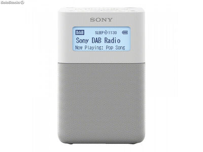 Sony Radio, dab+, mit Stereo-Lautsprecher weiß - XDRV20DW.EU8