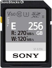 Sony sdxc e series 256GB uhs-ii Class 10 U3 V60 - SFE256