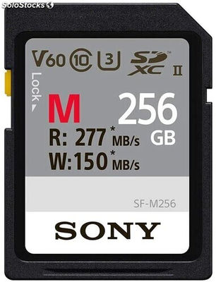 Sony sdxc m series 256GB uhs-ii Class 10 U3 V60 - SFG2M