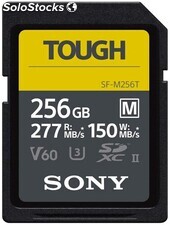 Sony sdxc m Tough series 256GB uhs-ii Class 10 U3 V60 - SFM256T