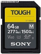 Sony sdxc m Tough series 64GB uhs-ii Class 10 U3 V60 - SFM64T