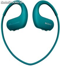 Sony Sport-Walkman 4GB (kabellos, Wasserdicht, Staubdicht) blau - NWWS413L.CEW