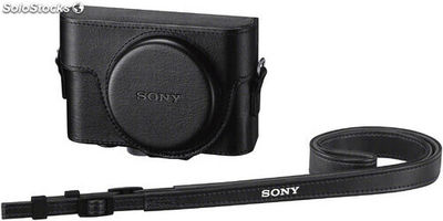 Sony tasche mit Schultergurt für RX100 - Schwarz lcjrxkb.syh