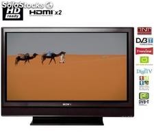  Sony Téléviseur LCD BRAVIA 16/9 37&quot; (94 cm) &quot;HD ready&quot; TNT KDL-37P3000E
