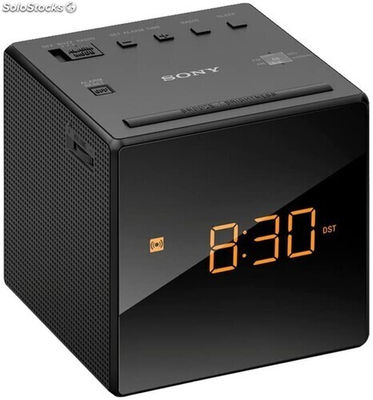 Sony Uhrenradio (led-Display, Alarm)schwarz - ICFC1B.ced