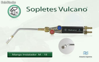 Soplete Instalador m-18 para Oxigas con 1 pico Multillama - Vulcano
