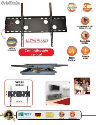 Soporte fijo para pantallas de 30&amp;quot; a 80&amp;quot; - HO-LCD30-80T - Foto 2