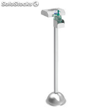 Soporte inox mixto para gel hidroalcóholico y guantes ref: 064608