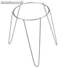 Soporte Maceta Pie Zincado 16 cms