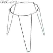 Soporte Maceta Pie Zincado 24 cms