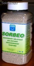 Sorbeo - absorbant gélifiant parfume pour liquides, vomissures ...