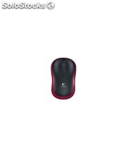 Souris logitech sans fil M185 rouge