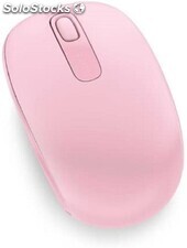 Souris sans fil Microsoft Wireless Mobile Mouse 1850 (rose pâle orchidée)