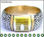 souvenir de paris bracelet en métal la tour eiffel, arc de triomphe, sacre coeur - Photo 5