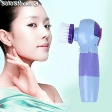 Spazzola massaggiatore rotante detergente per pori del viso cura del viso 4 in 1