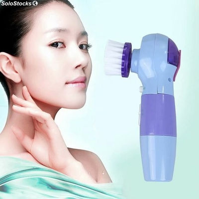 Spazzola massaggiatore rotante detergente per pori del viso cura del viso 4 in 1