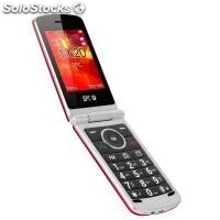 Spc 2318R Opal Telefono Movil bt FM Rojo