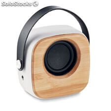 Speaker 3W in bamboo bianco MIMO9806-06