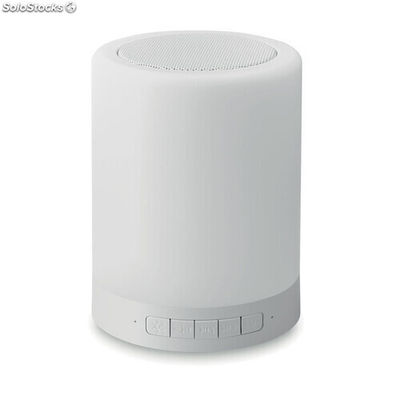 Speaker con luce da tavolo bianco MIMO9048-06