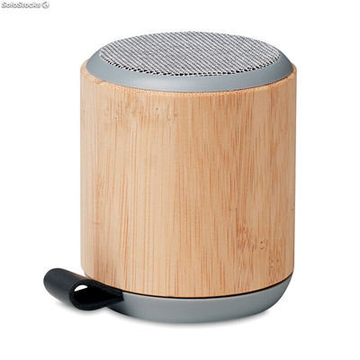 Speaker in bamboo senza fili 5. legno MIMO6428-40