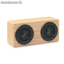 Speaker wireless 2x3W 400 mAh legno MIMO9083-40