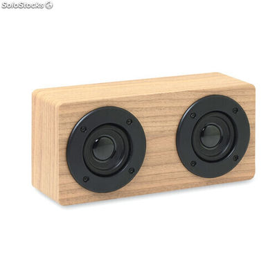 Speaker wireless 2x3W 400 mAh legno MIMO9083-40