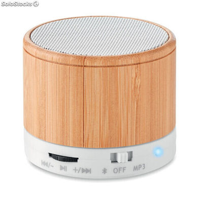 Speaker wireless in bamboo bianco MIMO9608-06