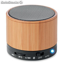 Speaker wireless in bamboo nero MIMO9608-03