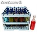 Special dishwasher rack for n. 25 bottles with water conveyor - mod. 100142 -