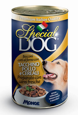 Special Dog Bocconi à la dinde, poulet et céréales